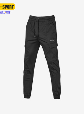 Skechers/斯凯奇正品休闲男子时尚潮流运动系带训练长裤 P421M017