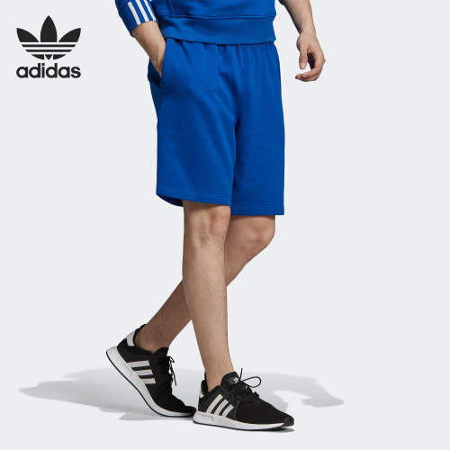 Adidas/阿迪达斯正品三叶草男子宽松透气运动休闲短裤 FK3239