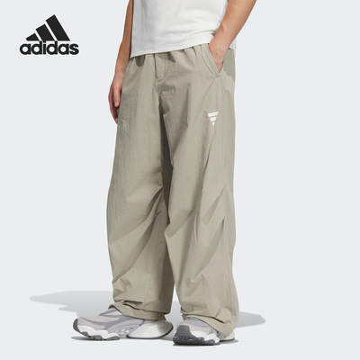 Adidas/阿迪达斯正品2025新款男士户外宽松经典休闲长裤KB4616