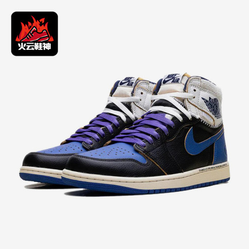Nike/耐克正品男女同款运动舒适高帮复古篮球鞋IO7847-001
