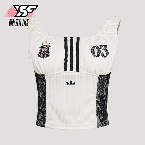 Adidas/阿迪达斯正品三叶草BLKTANKTOP新款女经典街头背心KU4750