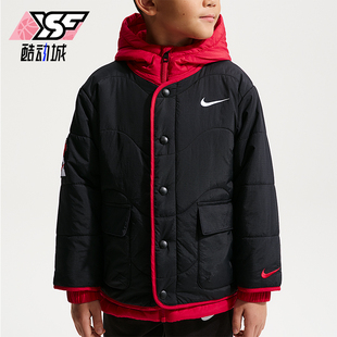 轻盈休闲夹克外套IU5334 秋冬小童保暖复古经典 010 耐克正品 Nike