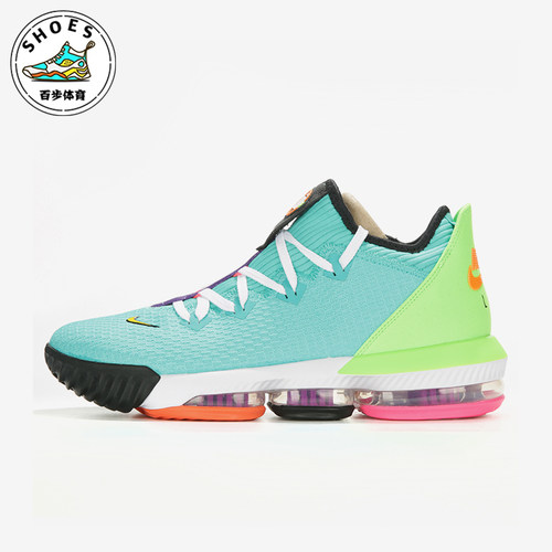 Nike/耐克正品Lebron 16 XVI Low男士缓震回弹篮球鞋CI2669-301