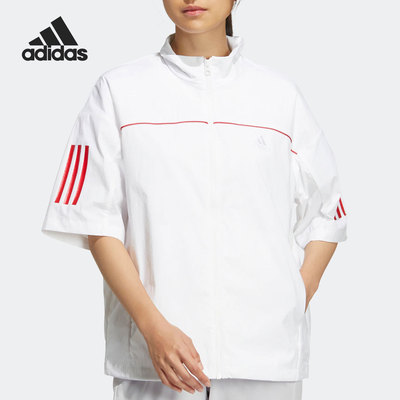休闲夹克Adidas/阿迪达斯短袖