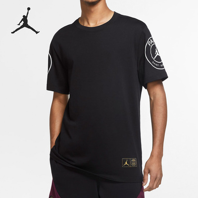 Nike/耐克正品 Jordan 巴黎圣日耳曼LOGO 男子运动短袖T恤 CK9780