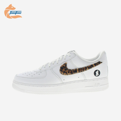Nike/耐克正品AirForce1Low新款白豹纹色经典休闲板鞋IM3483-100