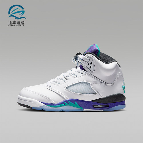 Nike/耐克正品JORDAN GS女子大童耐磨气垫中帮篮球鞋HQ7980-100