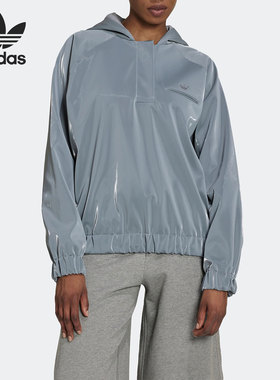 Adidas/阿迪达斯正品三叶草男女运动宽松休闲连帽外套HM9220