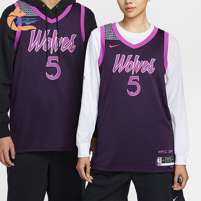 Nike/耐克正品2025男士耐穿V领套头运动篮球背心T恤HM6334-525