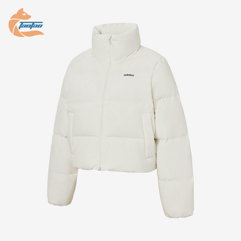 Adidas/阿迪达斯正品W WJ PUFF DOWN女士保暖立领羽绒服JW1684
