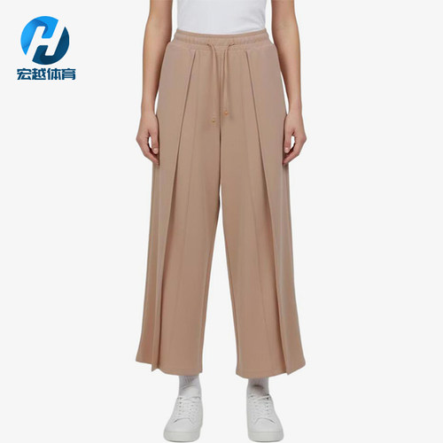 Adidas/阿迪达斯正品PLEAT系带中腰休闲裤女舒适休闲裤KU5379