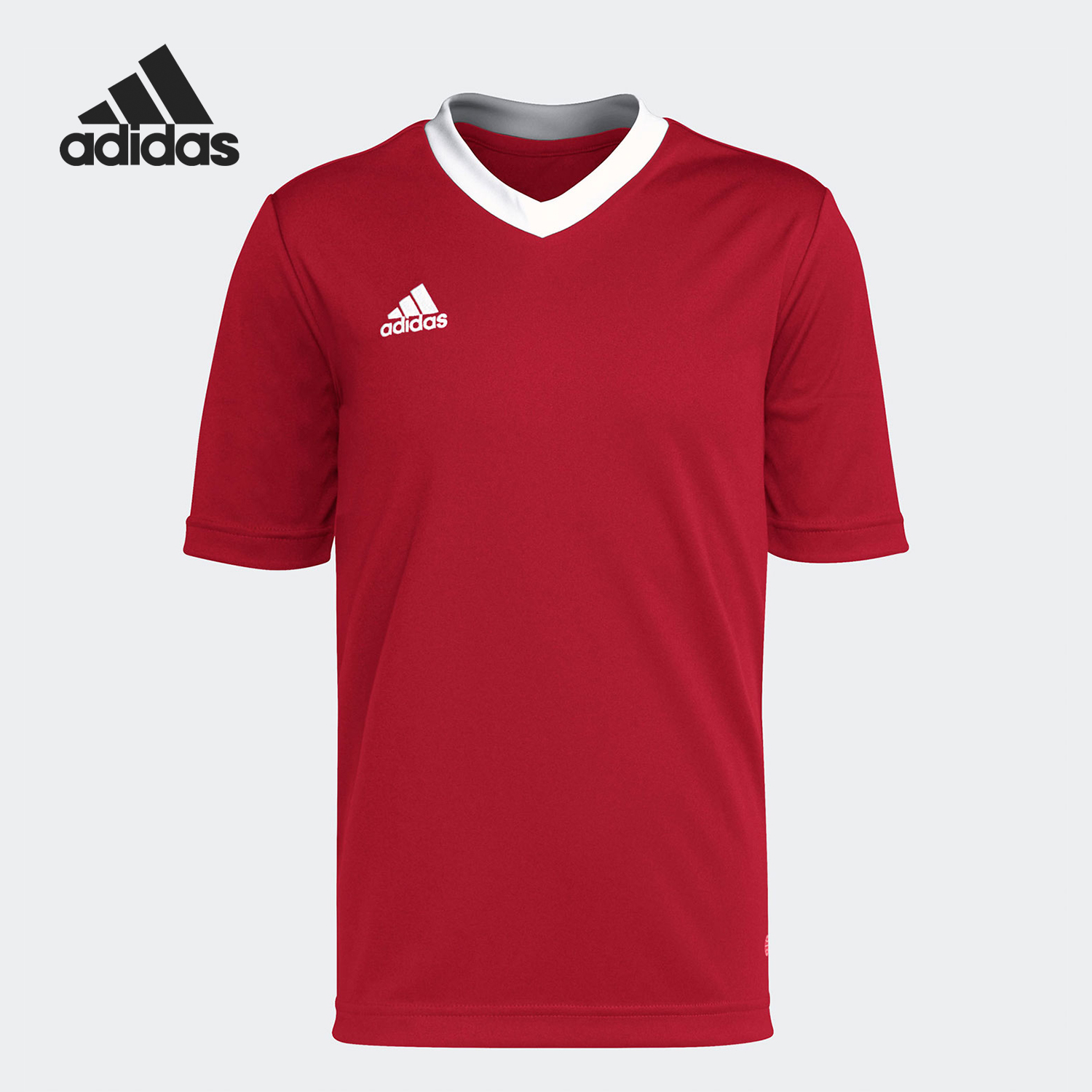 Adidas/阿迪达斯正品ENTRADA 22 JERSEY大童短袖足球服H57496