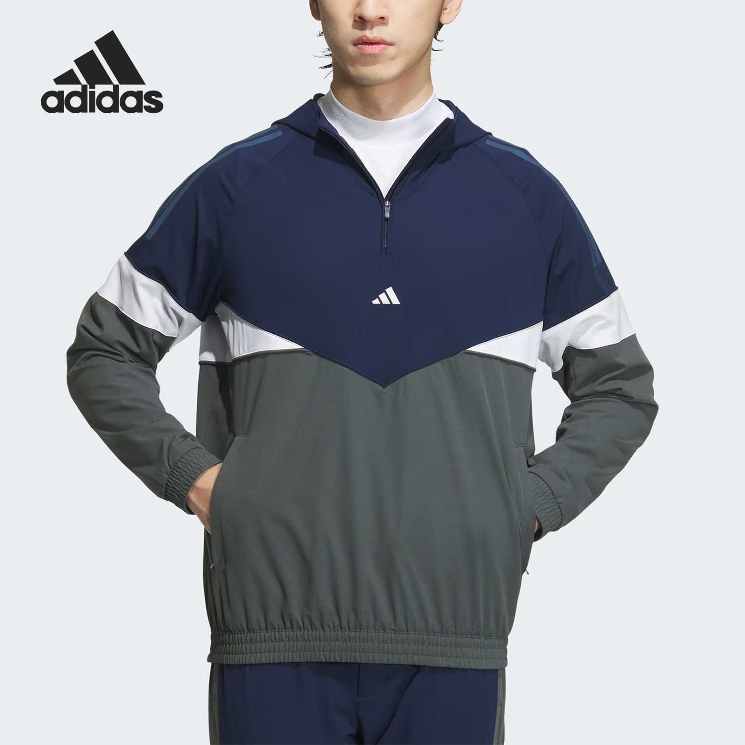 Adidas/阿迪达斯正品当季新款男士休闲宽松连帽外套IM7223,运动服/休闲服装,运动卫衣/套头衫,淘宝优惠券,粉丝福利购,淘宝优惠卷