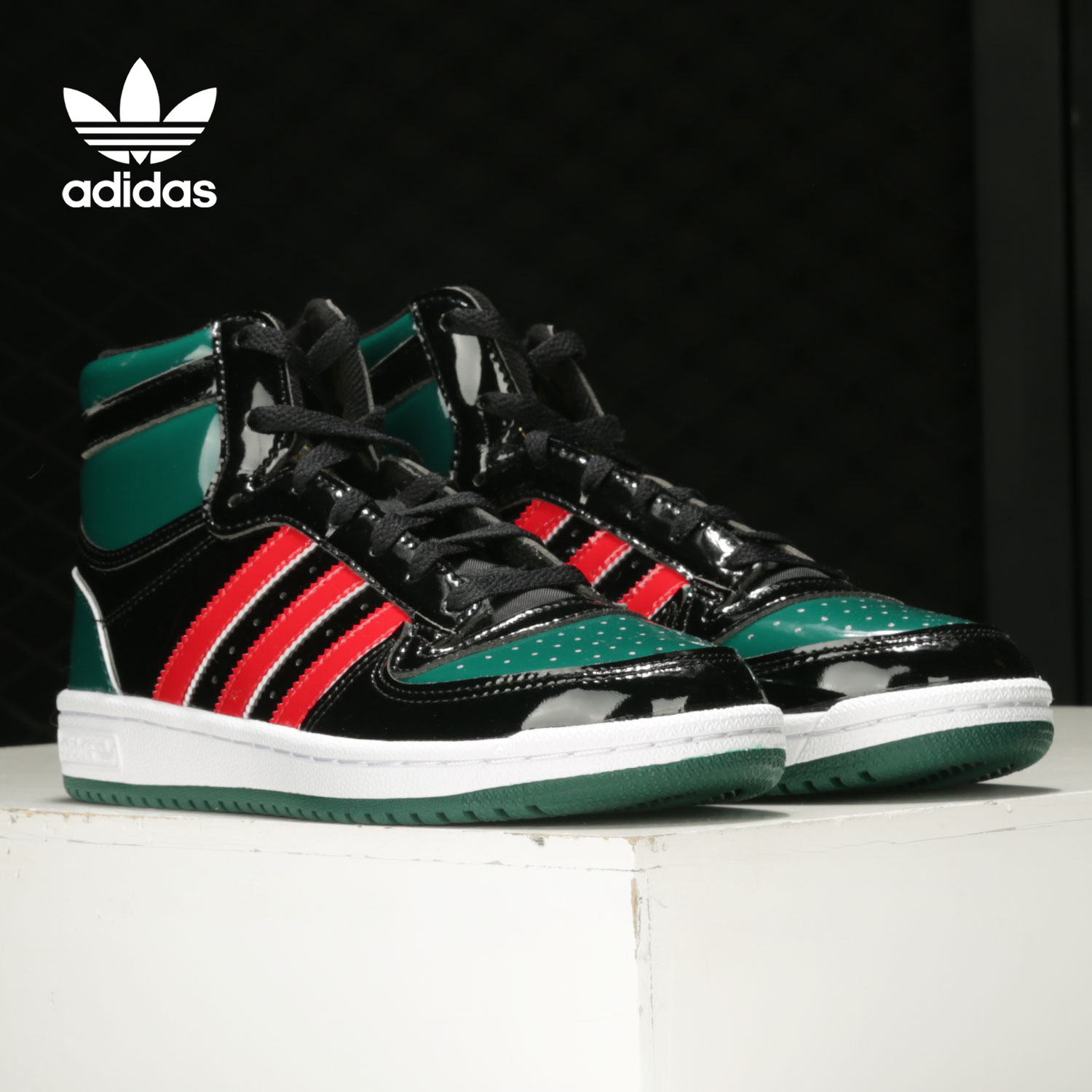 Adidas/阿迪达斯正品三叶草冬季新款男子高帮休闲运动鞋 FX7874