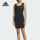 无袖 26夏女士运动休闲修身 连衣裙JY7651 阿迪达斯正品 Adidas