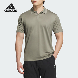 JI8702 Adidas 阿迪达斯正品 武极系列男士 翻领休闲运动POLO衫