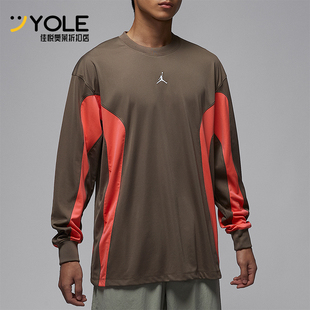 耐克正品 T恤IF1886 春秋JORDAN男士 印花球衣长袖 040 透气时尚 Nike