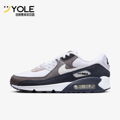 Nike/耐克正品Air Max 90男士运动系带防滑经典休闲鞋DZ3522-002