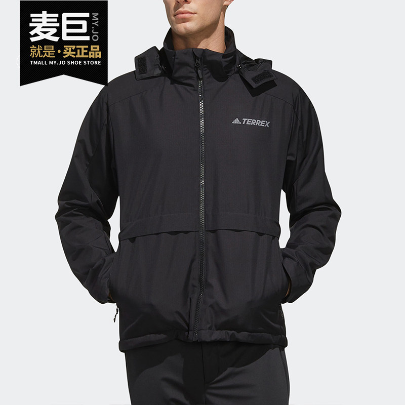 Adidas/阿迪达斯正品男当季新款HARDSHELL户外运动夹克EH4958