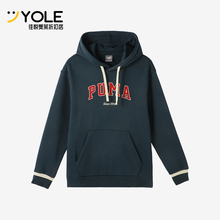 Puma/彪马正品秋冬男女美式复古宽松连帽抓绒卫衣686857-16