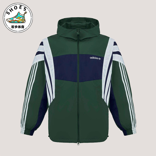 Adidas/阿迪达斯正品三叶草男士宽松时尚运动梭织耐穿外套KW4810