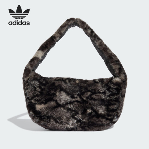 Adidas/阿迪达斯正品三叶草女士运动经典便携收纳休闲拎包JY2569