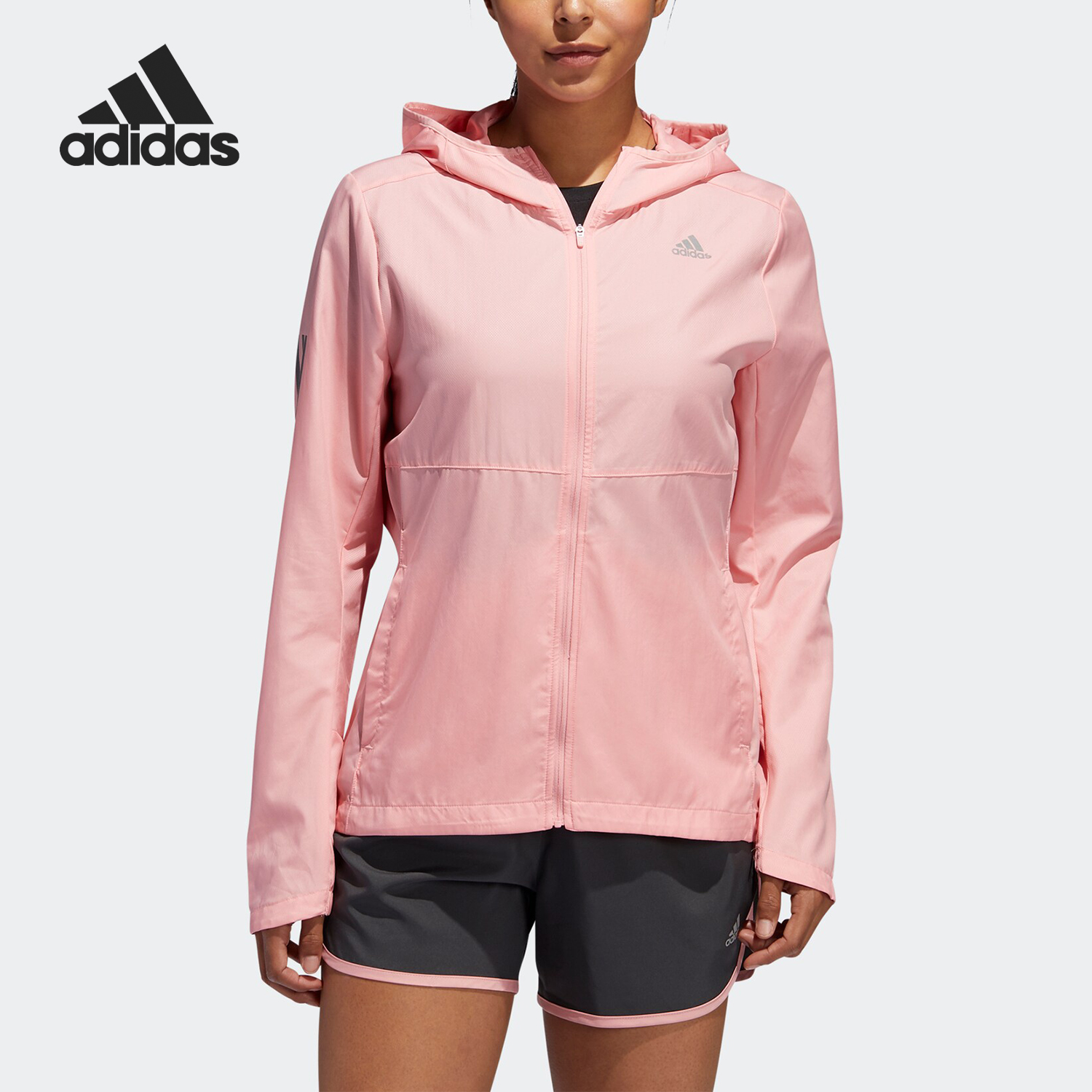 Adidas/阿迪达斯正品当季新款女子跑步运动夹克时尚外套FM6927