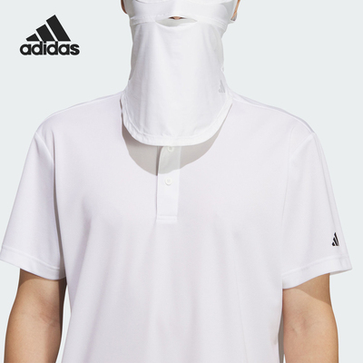 Adidas/阿迪达斯正品FACECOVER新款男女白色经典休闲面罩KF0435