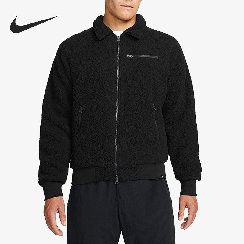 耐克保暖防风男子立领夹克外套