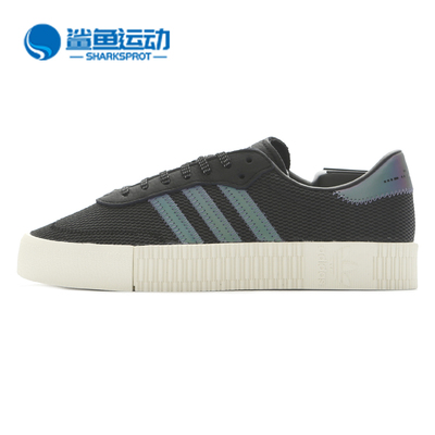 阿迪达斯三叶草低帮女子休闲板鞋