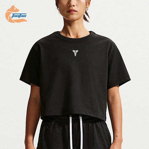 Nike/耐克正品Kobe Dri-FIT女士透气短款篮球短袖T恤IO8290-010