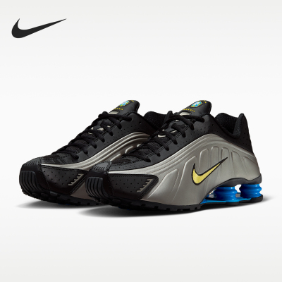 Nike/耐克正品Shox R4 Brazil男士训练缓震经典休闲鞋IO8134-001