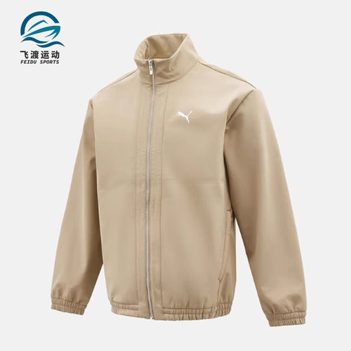 Puma/彪马正品2025冬季款男士日常立领印花梭织运动外套693570-55