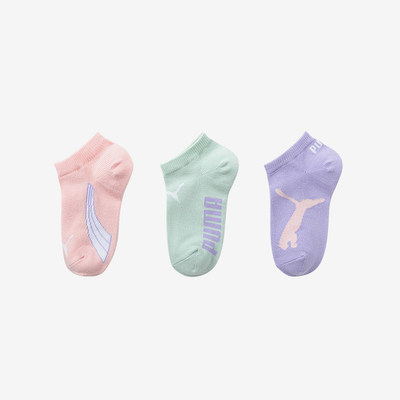 Puma/彪马正品新款儿童针织透气简约潮流时尚短筒袜子三双装