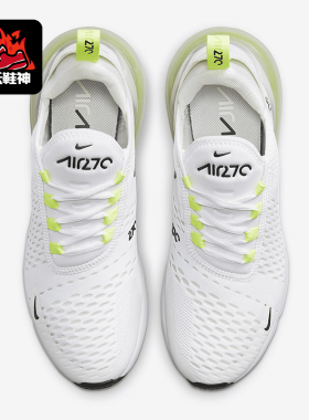 Nike/耐克正品Air Max 270女士低帮透气轻便缓震运动鞋AH6789-108