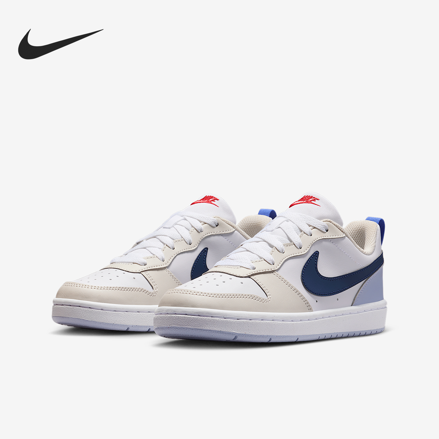 Nike/耐克正品2025 GS女子大童运动经典透气休闲板鞋IM3384-141