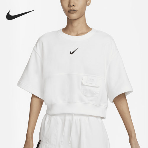 Nike/耐克正品夏季新款女子训练透气运动短袖T恤DV8039-133