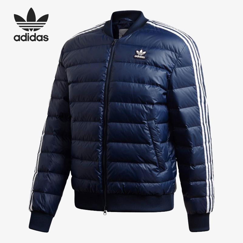 Adidas/阿迪达斯正品三叶草男子冬季运动保暖羽绒服 FL0005