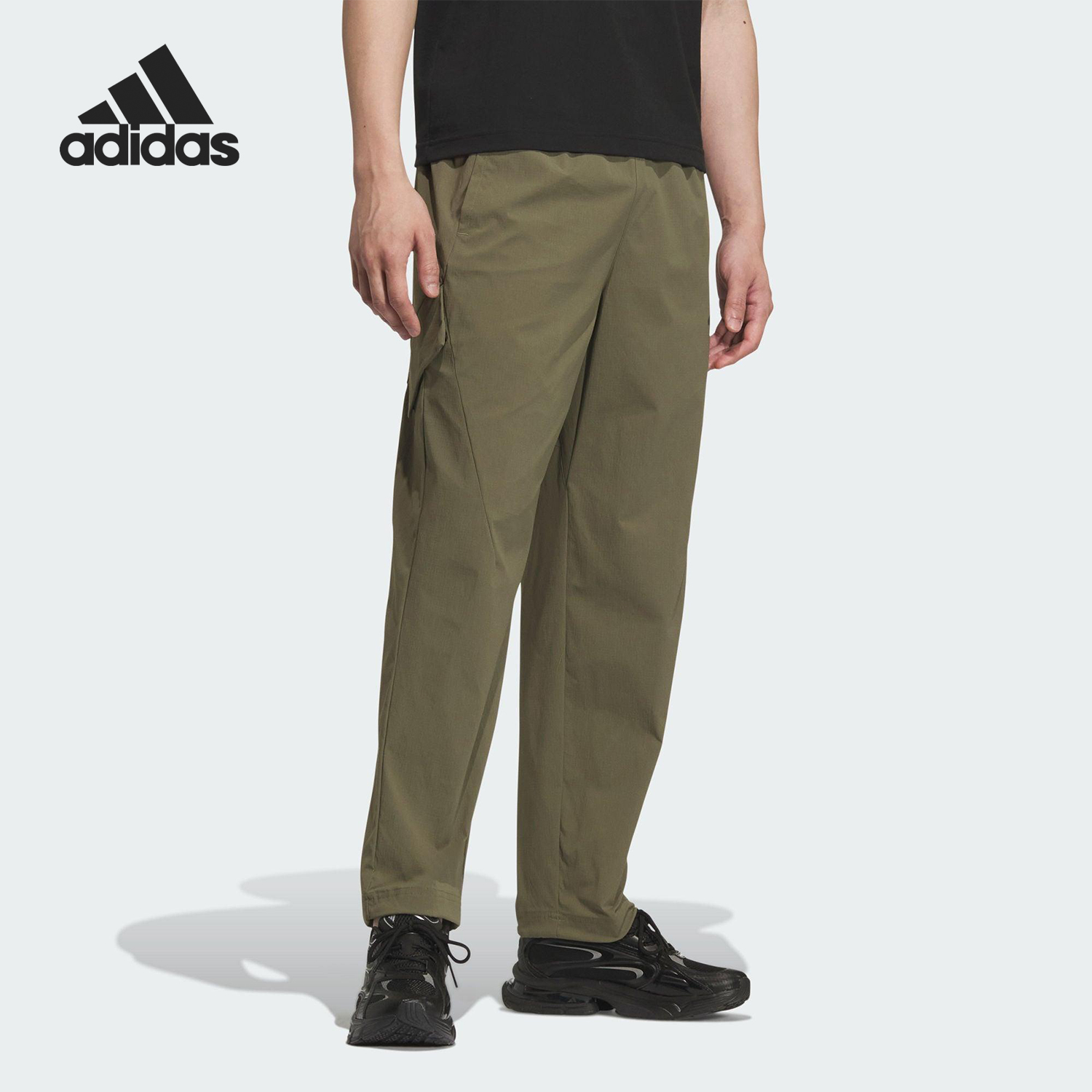 Adidas/阿迪达斯正品TRACKSUIT BOTTOMS男士运动拒水长裤KD9411