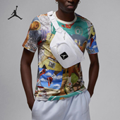 Nike 100 斜挎包HF1892 耐克正品 JORDAN男女运动休闲户外经典