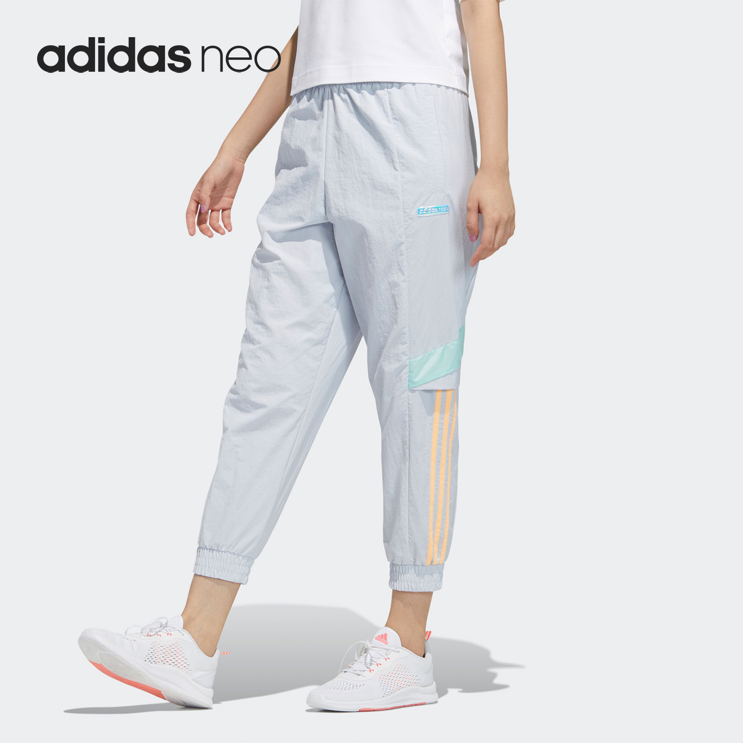 Adidas/阿迪达斯束脚运动长裤