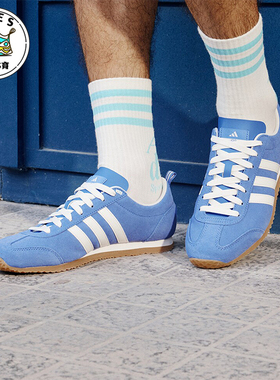 Adidas/阿迪达斯正品VS JOG 2.0 男女款薄底复古休闲鞋JS4444