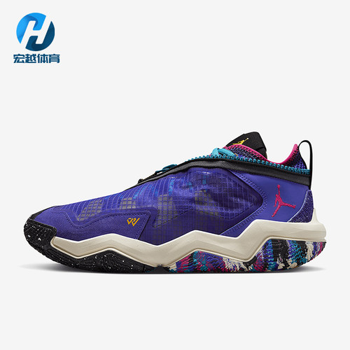 Nike/耐克正品JORDAN男士低帮时尚减震防滑实战篮球鞋DO7190-460