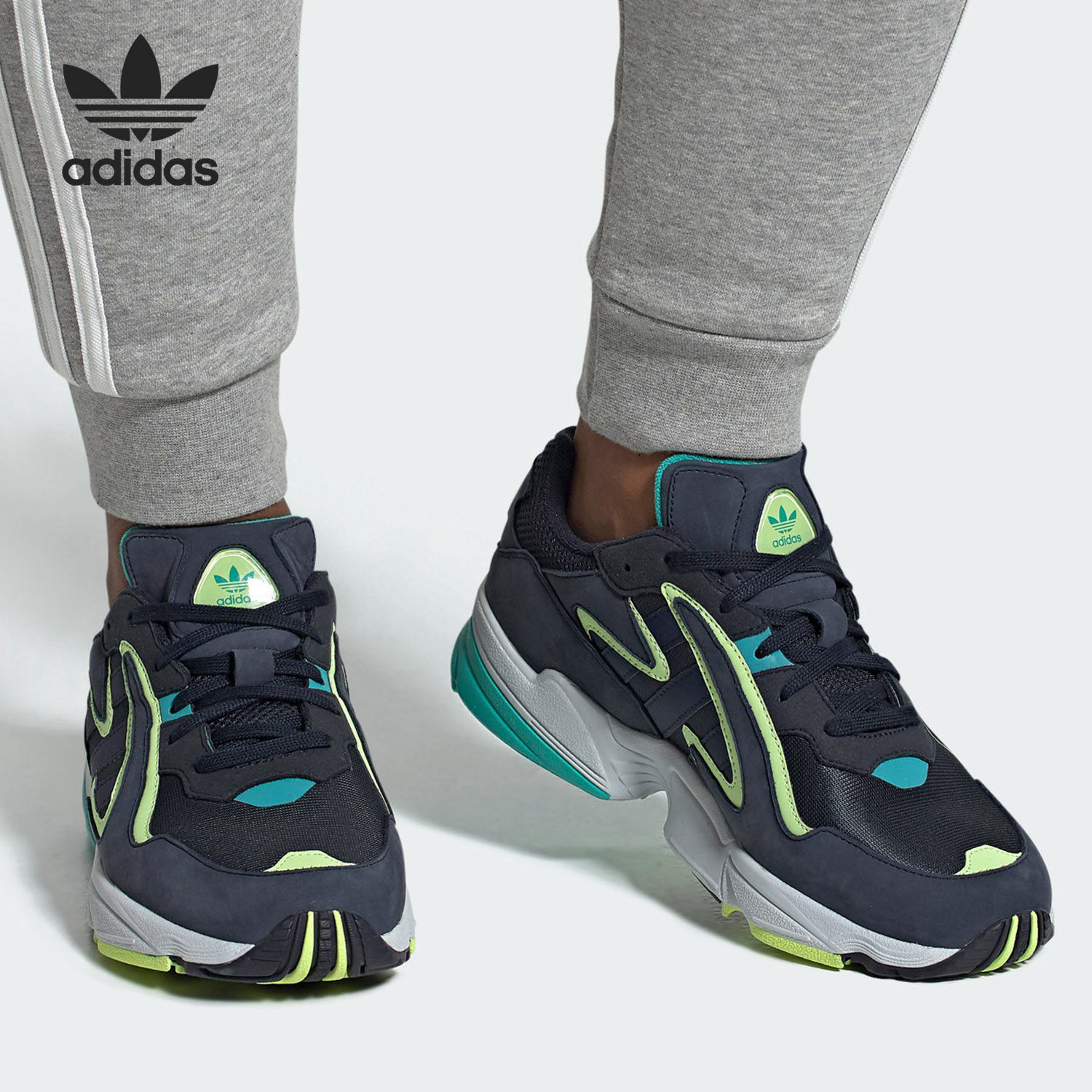 Adidas/阿迪达斯正品当季新款三叶草男子Yung-96休闲鞋EE7230,运动鞋new,运动休闲鞋,淘宝优惠券,粉丝福利购,淘宝优惠卷