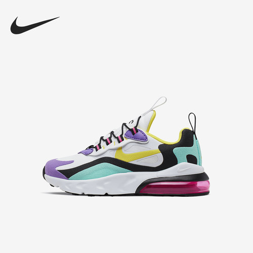Nike/耐克正品Air Max 270 RT小童时尚气垫跑步鞋BQ0102-101