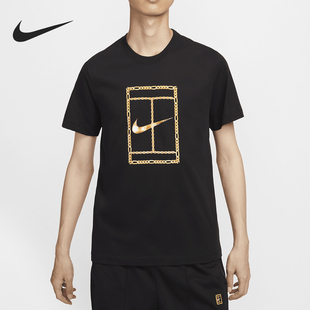 Dri FIT T恤HF6218 耐克正品 010 网球短袖 26夏Court 经典 Nike 男士