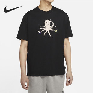 耐克正品 T恤DV2677 SB夏季 男子印花运动休闲短袖 010 新款 Nike