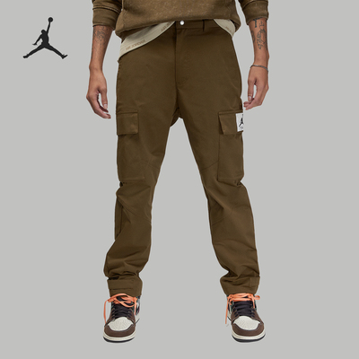 Nike/耐克正品JORDAN男士宽松工装直筒运动长裤DQ7343-385