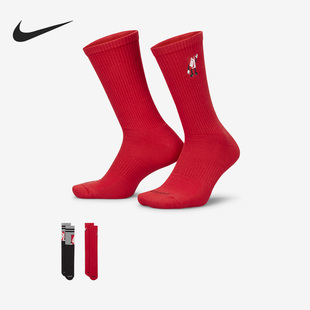 FB3273 Nike Plus男女中筒运动袜两双装 Everyday 902 耐克正品