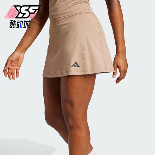 Adidas/阿迪达斯正品OPTIME SKORT女士健身训练运动A字短裙JY2106